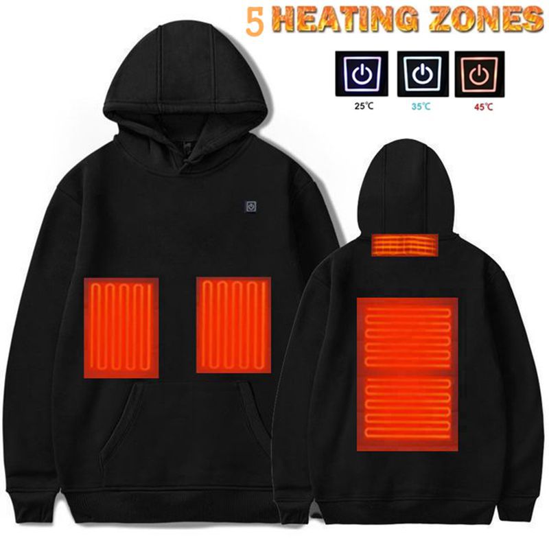 Heated Sweater Hoodie | Men&