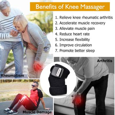 Heating Knee Massager Wrap | Elbow Joint Support Vibration Therapy