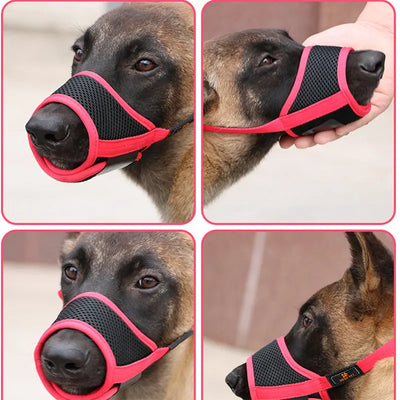 Adjustable Mask For Pets Without Biting Woodneed