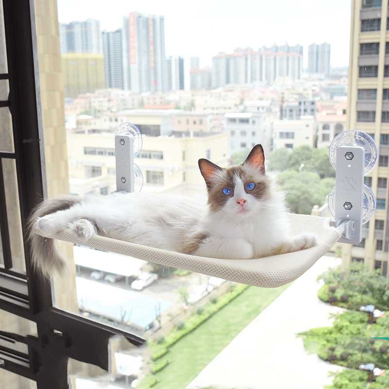Cat Suction Cup Window Glass Hammock Pet Cat Pets Products Woodneed
