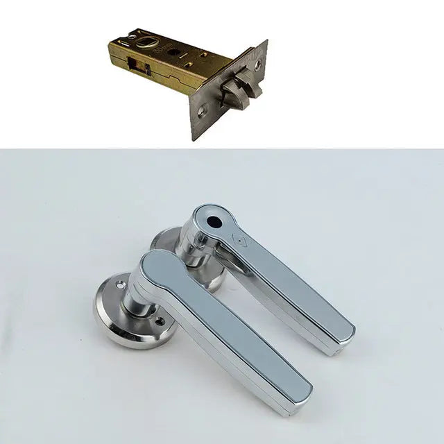 Indoor zinc alloy fingerprint handle lock Woodneed