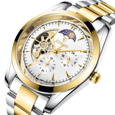 Men's Business Mechanical Watches Woodneed