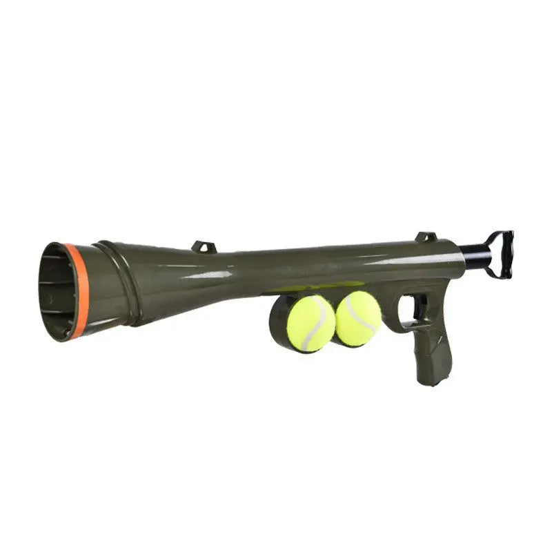 Tennis shooting gun to send tennis pets Woodneed