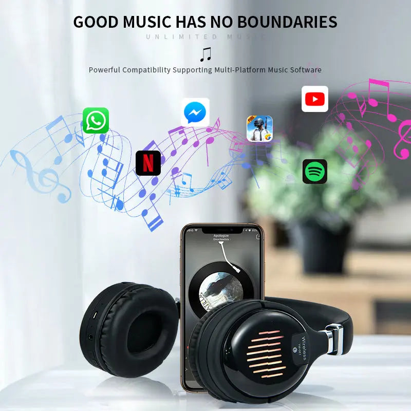 True Wireless Headphones TM061 BT5.0 Earphone Gaming Headset Woodneed