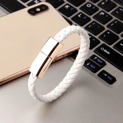 2022 New Bracelet Charger USB Charging Cable Data Charging Cord For IPhone14 13 Max USB C Cable For Phone Micro Cable WOODNEED
