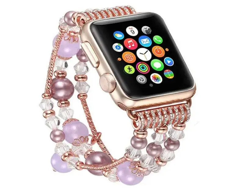 Apple Agate Strap Beaded Jewelry & Strap Bracelet WOODNEED