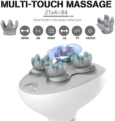 Automatic Waterproof Scalp Massager WOODNEED