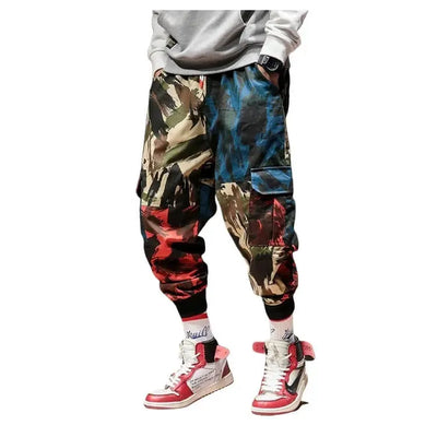 Camouflage overalls casual pants WOODNEED