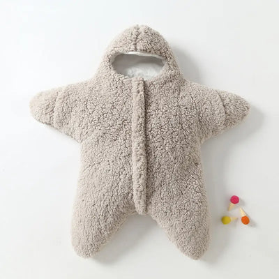 Comfy Baby Starfish Velvet Sleeping Bag WOODNEED