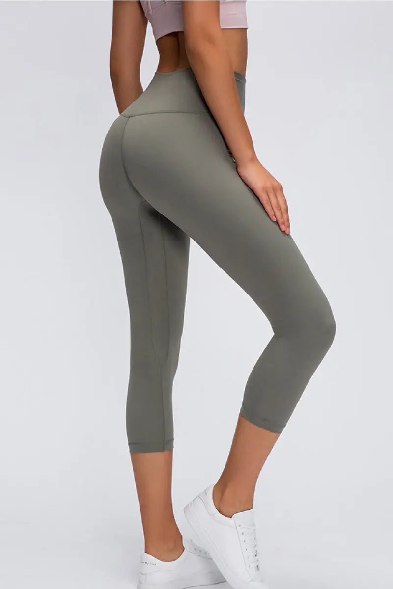 Double Sided Sanded Cropped Running Pants WOODNEED