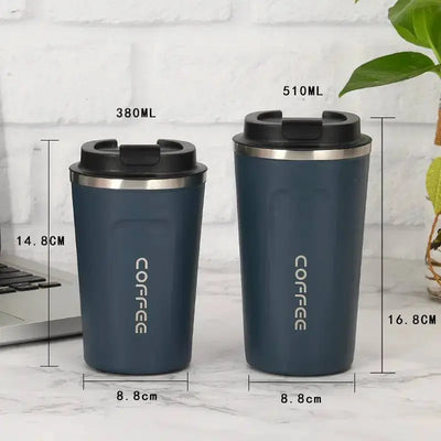 Double Vacuum Stainless Steel Coffee Cup WOODNEED