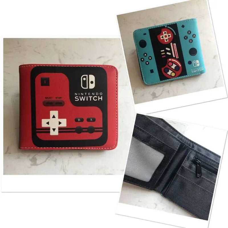 Game Console  Bi-fold Wallet WOODNEED