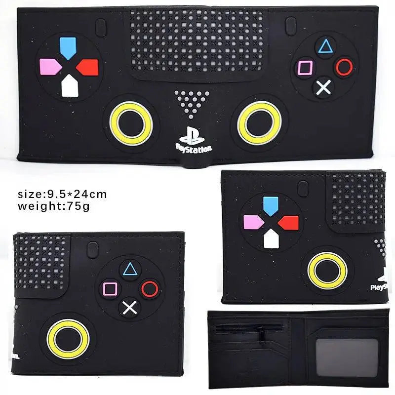 Game Console  Bi-fold Wallet WOODNEED