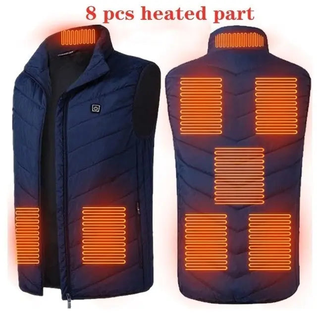 Heated Vest Washable Usb Charging Electric Woodneed