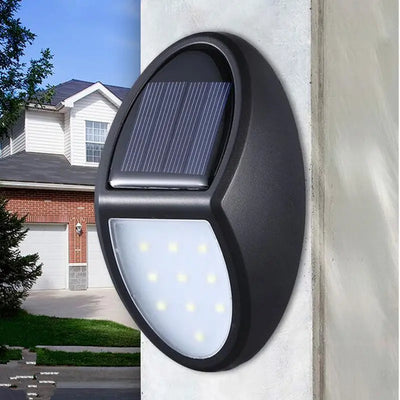 LED Solar Wall Light Woodneed