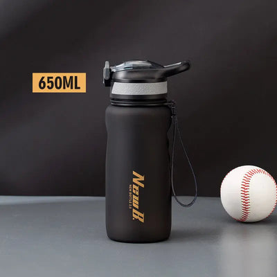 Large capacity sports portable water bottle Woodneed