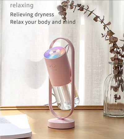 Magic Shadow Air Humidifier  With Night Light Projection WOODNEED