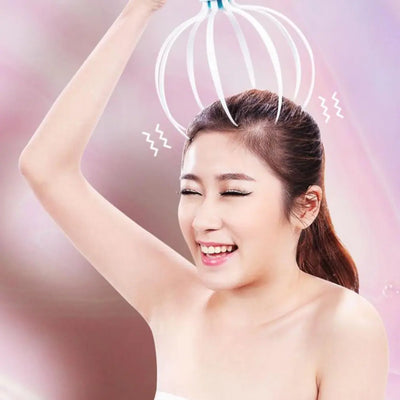 Octopus Vibration And Refreshing Head Massager WOODNEED