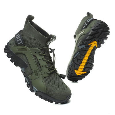 Outdoor Mountaineering Shoes Men's Large Size Hiking Shoes Outdoor Leisure Sports Mountain Hiking Fishing Sets Foot Wading Shoes eprolo