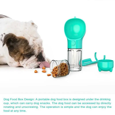Perfect 3 In 1 Dog Travel Water Bottle WOODNEED