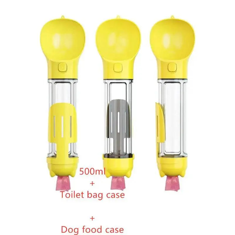 Perfect 3 In 1 Dog Travel Water Bottle WOODNEED