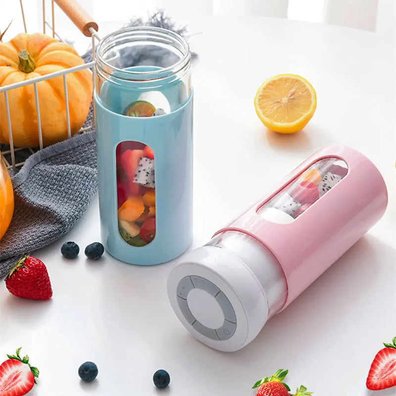 Portable USB Rechargeable Smoothie Blender WOODNEED