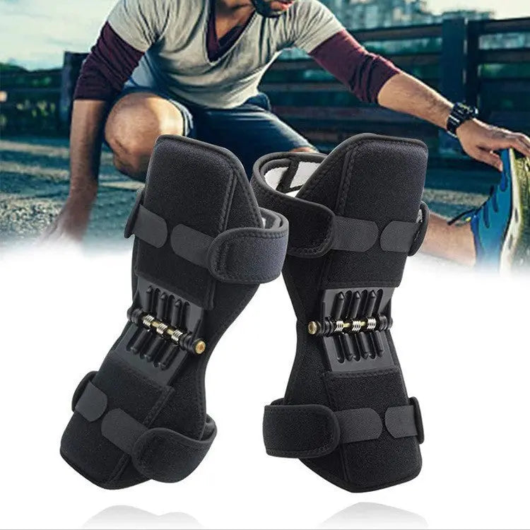 Powerful Rebound Spring Force Knee Booster and Support WOODNEED