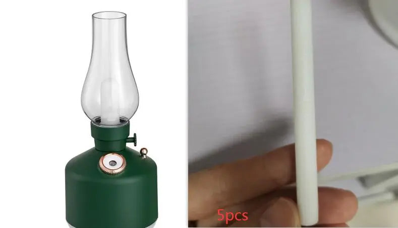 Retro Kerosene Light Humidifier Time Light WOODNEED