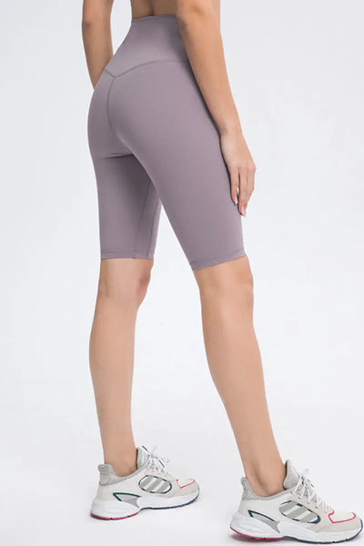 Seamless Front Trainer Shorts Trendsi