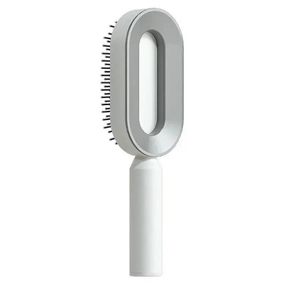 Self Cleaning Hair Brush For Women & Prevent Hair Loss WOODNEED