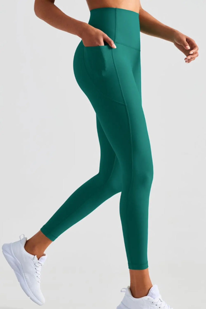 Soft and Breathable High-Waisted Yoga Leggings WOODNEED
