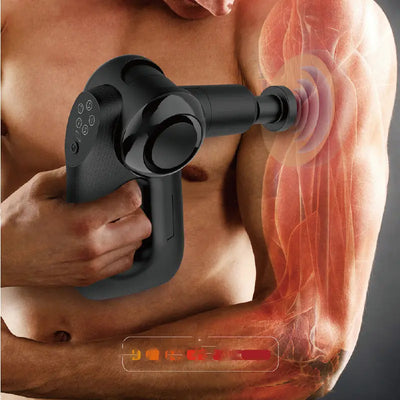 Speed Massage Gun Deep Tissue Muscle Massager Woodneed