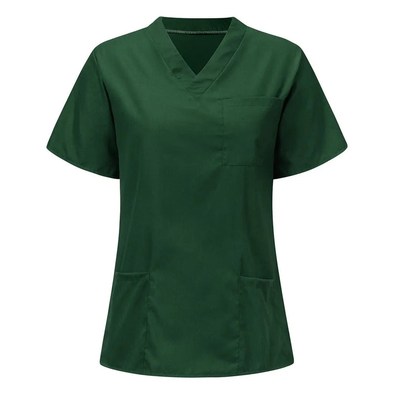 V-neck nurse nursing cloths WOODNEED