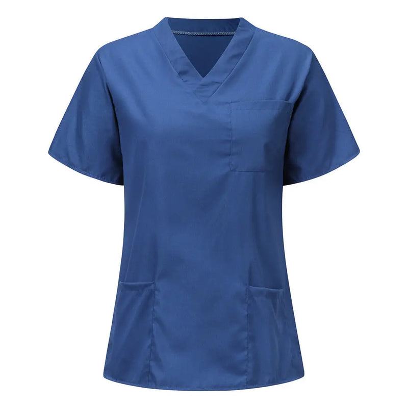 V-neck nurse nursing cloths WOODNEED