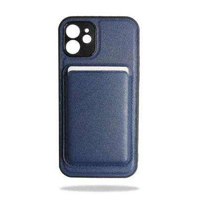 iPhone Leather Magnetic Phone Case WOODNEED